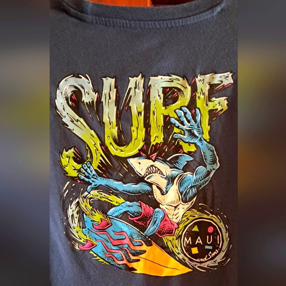 Maui and Sons Long Sleeve Surf T-Shirt